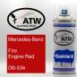 Preview: Mercedes-Benz, Fire Engine Red, DB-534: 400ml Sprühdose, von ATW Autoteile West.